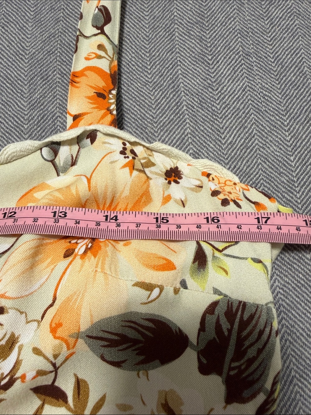 Floral Sleeveless Maxi Dress With A Bow In The Back. - Picture 8 of 10